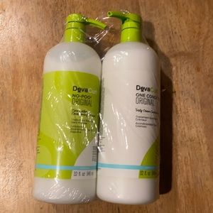 Deva Curl duo Cleanser and Conditioner